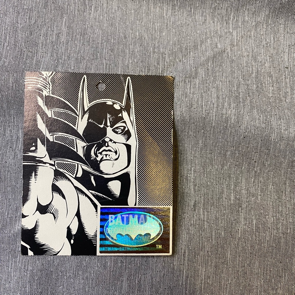 Vintage Batman T Shirt Apparel Tag 1991 Michael Keaton Dc Comics The Shirt‎ Shed